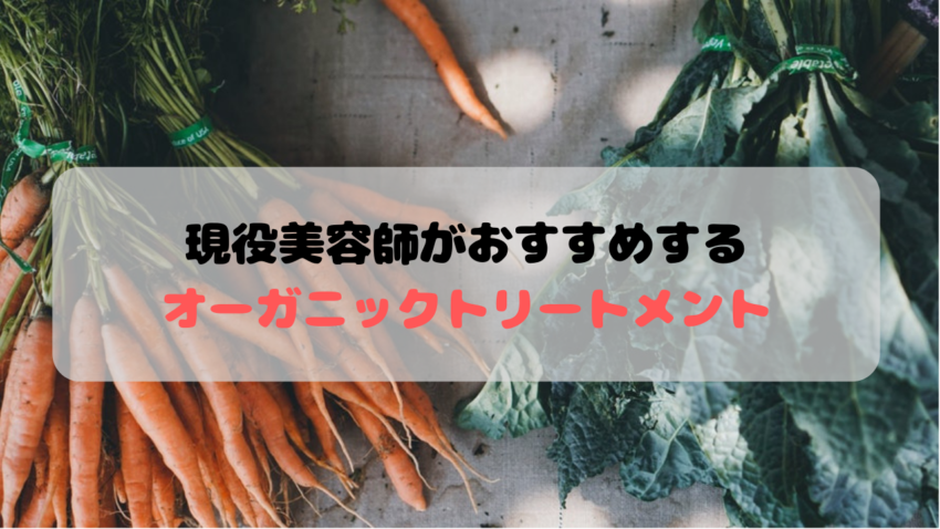 現役美容師がおすすめするオーガニックトリートメント 髪にも頭皮にも優しいです Kamiino カミーノ